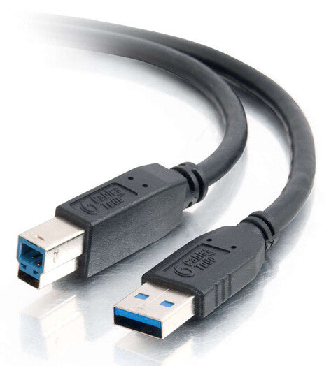 C2G 54175 USB cable USB 3.2 Gen 1 (3.1 Gen 1) 3.05 m USB A USB B Black