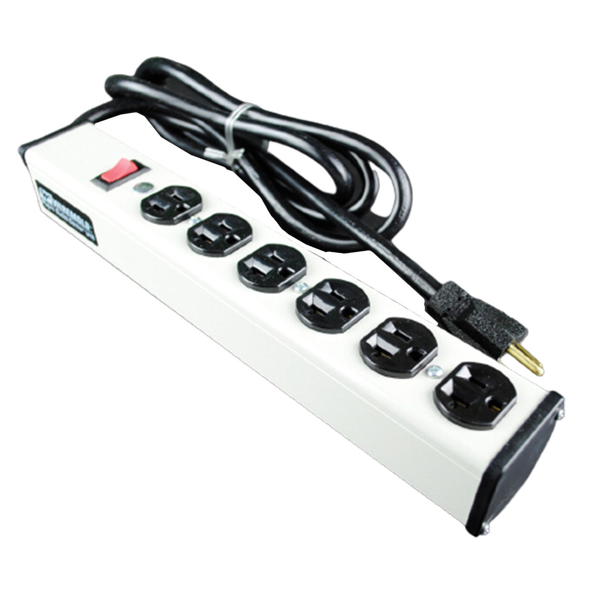 WIREMOLD ULB620-6 power extension 1.8 m 6 AC outlet(s) Indoor Black, White