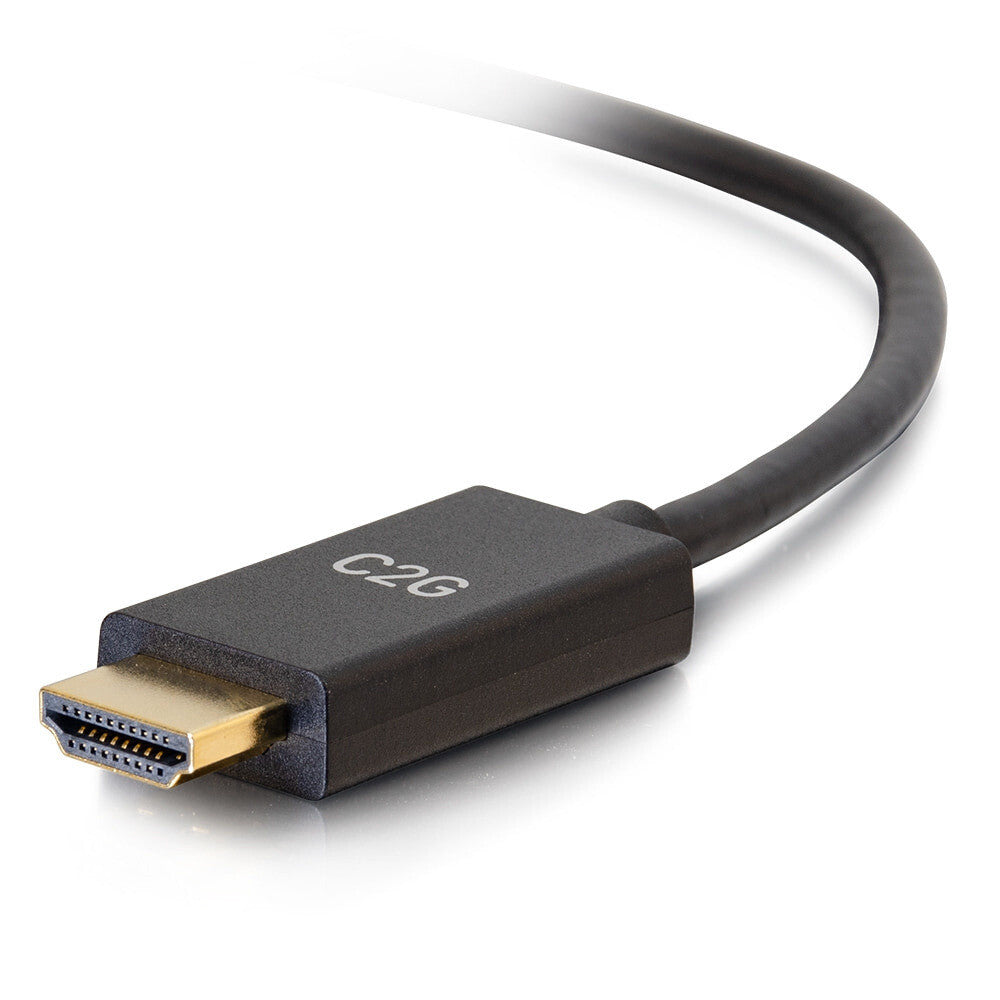 C2G 10ft (3m) Mini DisplayPortTM Male to HDMITM Male Passive Adapter Cable - 4K 30Hz