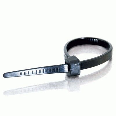 C2G 4in Cable Ties, Black, 100pk cable tie