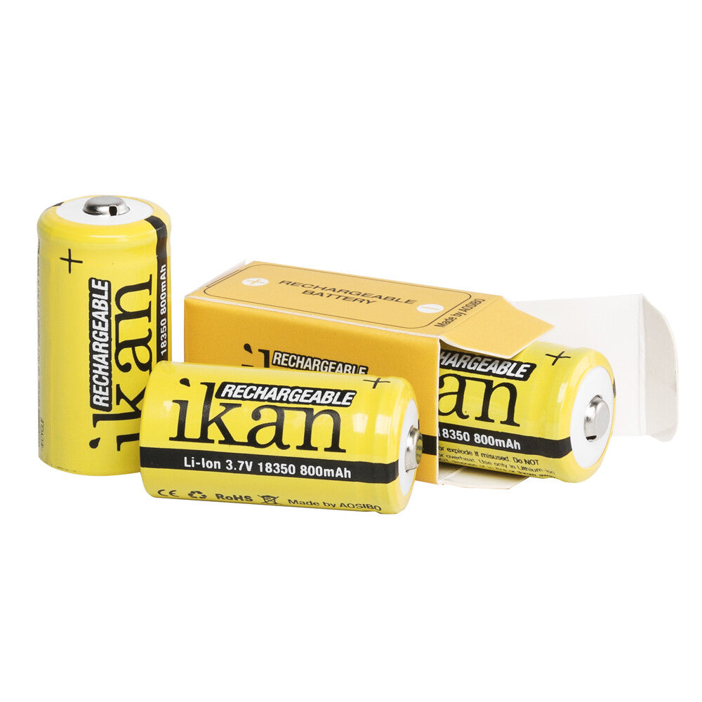 ikan 18350 Rechargeable battery Lithium-Ion (Li-Ion)