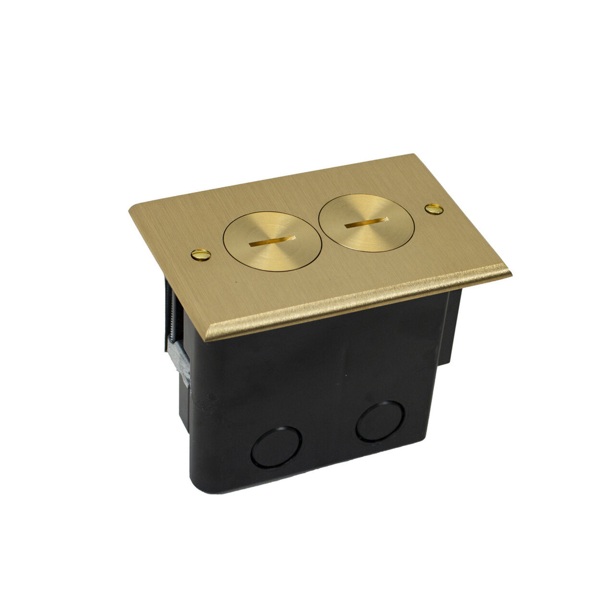 WIREMOLD WMFB1DRB outlet box Brass