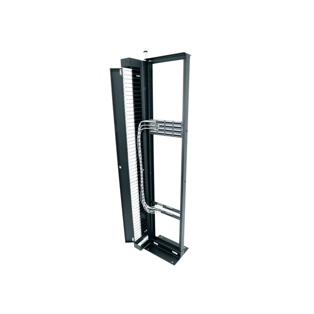 Middle Atlantic 51 RU Cable Duct, 10 Inches Wide - Single Duct