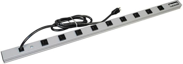 WIREMOLD 3609ULBC power extension 1.8 m 9 AC outlet(s) Indoor Black, Grey