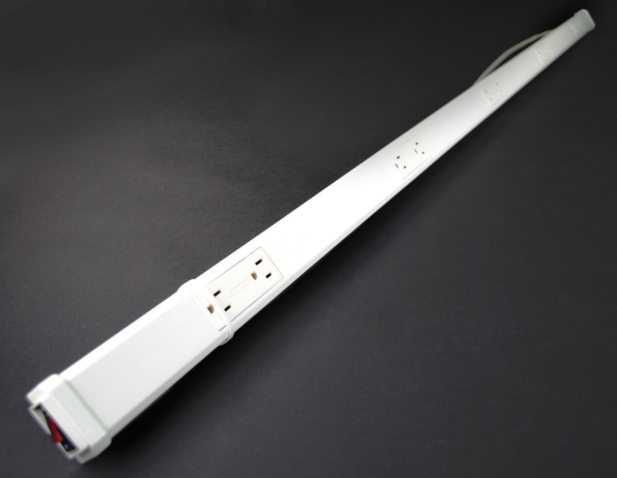WIREMOLD NM20-C5 power extension 1.8 m 10 AC outlet(s) Indoor Ivory
