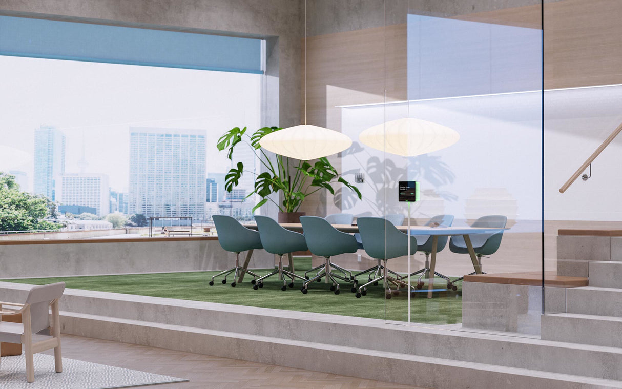 Humly HUM1002 meeting room display 20.3 cm (8") 1024 x 768 pixels LCD 802.11a, 802.11b, 802.11g, Wi-Fi 4 (802.11n) Black Acrylonitrile butadiene styrene (ABS) Bluetooth