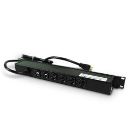 WIREMOLD J06B2B20 power extension 4.5 m 6 AC outlet(s) Black