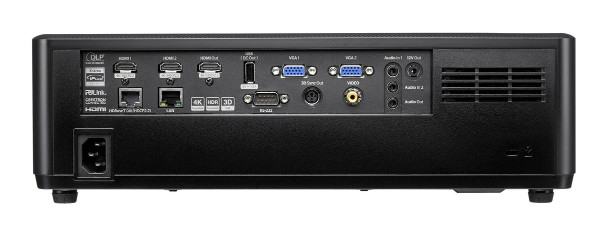 Optoma ZU607TST Short throw projector 6000 ANSI lumens DLP WUXGA (1920x1200) 3D Black
