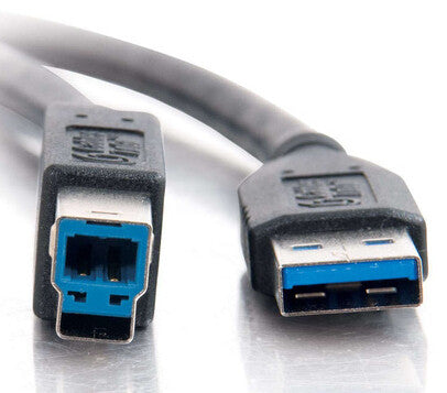 C2G 54173 USB cable USB 3.2 Gen 1 (3.1 Gen 1) 1.01 m USB A USB B Black