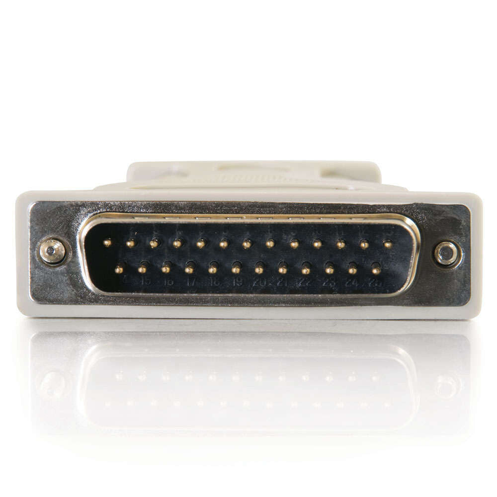 C2G DB9 Male to DB25 Male Serial RS232 Adapter