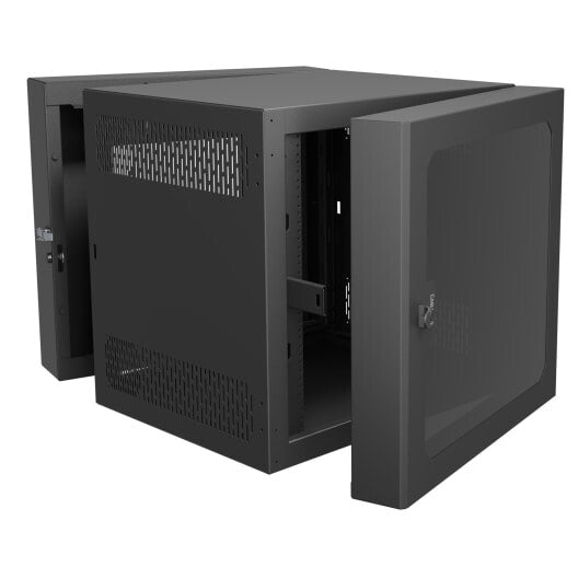 Middle Atlantic CWR-12-30PD4 rack cabinet 12U Wall mounted rack Black