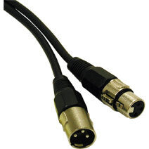 C2G 6ft Pro- XLR Male to XLR Female audio cable 1.8 m XLR (3-pin) Black