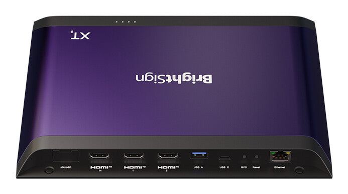 BrightSign XT245 digital media player Blue 8K Ultra HD 256 GB