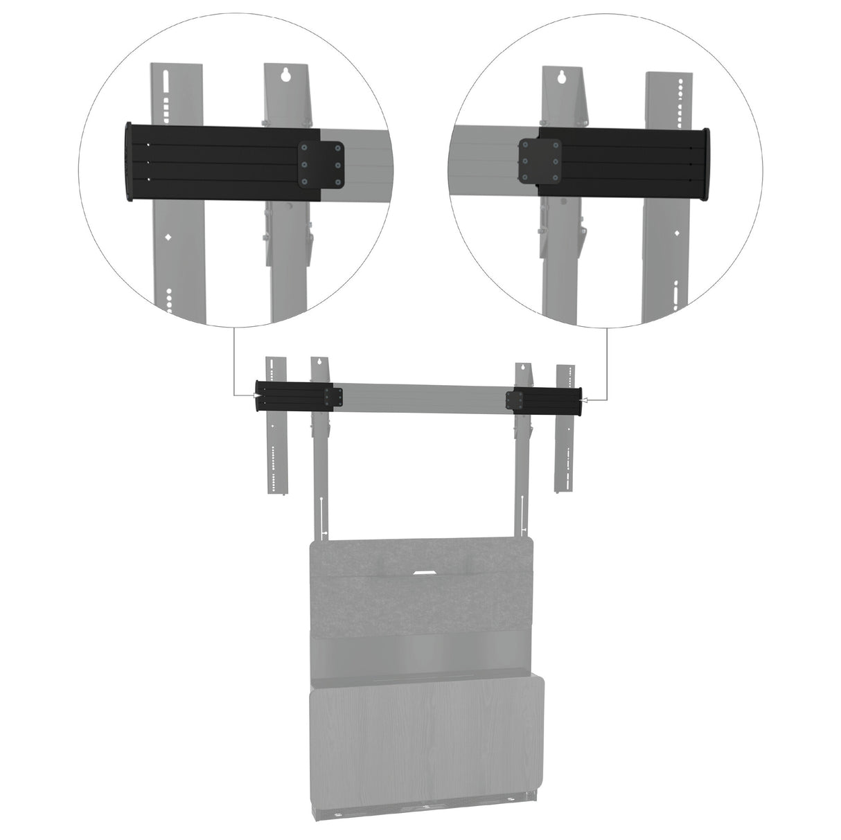 Chief TempoTM Floor Support XL Display Accessory