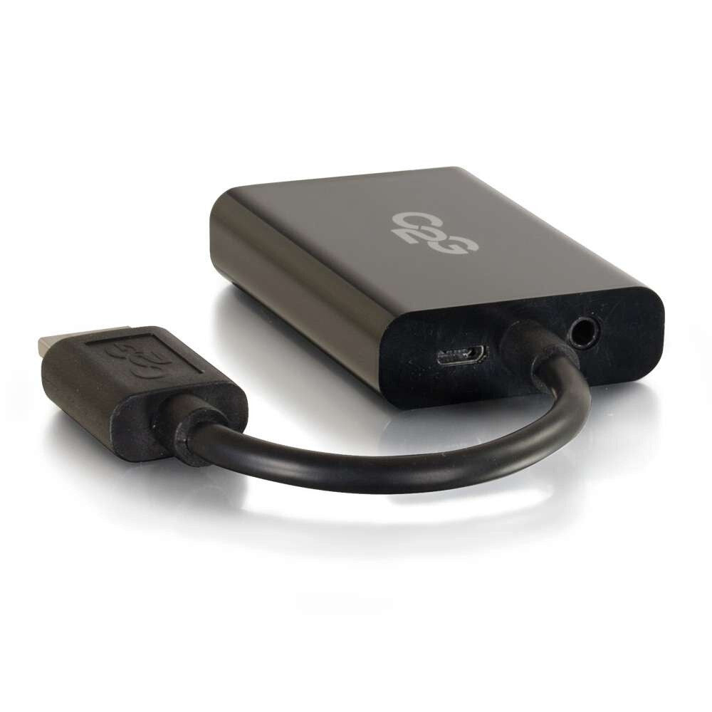 C2G HDMI® Male to VGA and Stereo Audio Female Adapter Converter Dongle