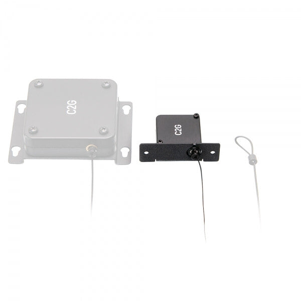 C2G Retractable Table Box Mount 4K HDMI® Adapter Ring with Color Coded Mini DisplayPort™, DisplayPort, USB-C®, Lightning, and VGA