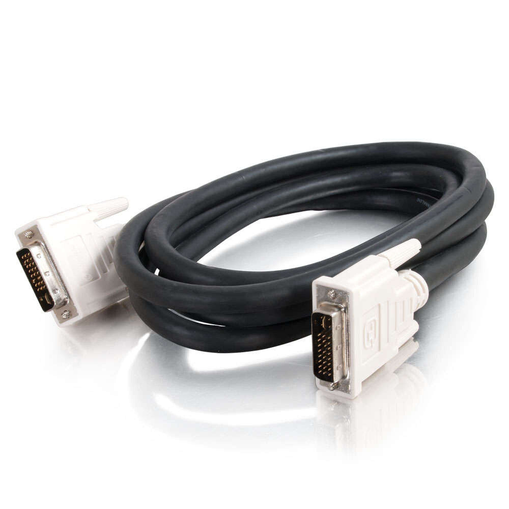 C2G 9.8ft (3m) DVI-I M/M Dual Link Digital/Analog Video Cable