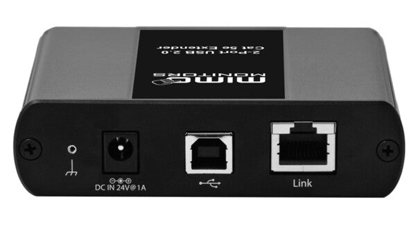 Mimo Monitors USB-102-NA AV extender Black