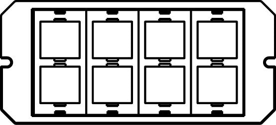 WIREMOLD 6ACT8A wall plate/switch cover