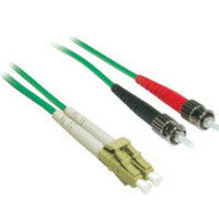 C2G 3m LC/ST Duplex 62.5/125 Multimode Fiber Patch Cable InfiniBand/fibre optic cable Green