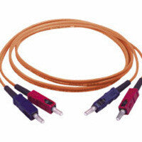 C2G 3m SC/SC LSZH Duplex 50/125 Multimode Fiber Patch Cable InfiniBand/fibre optic cable Orange