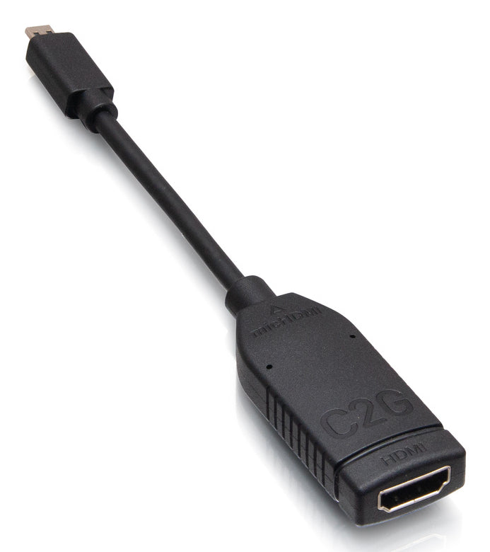 C2G C2G30068 0.08 m HDMI Type D (Micro) HDMI Black