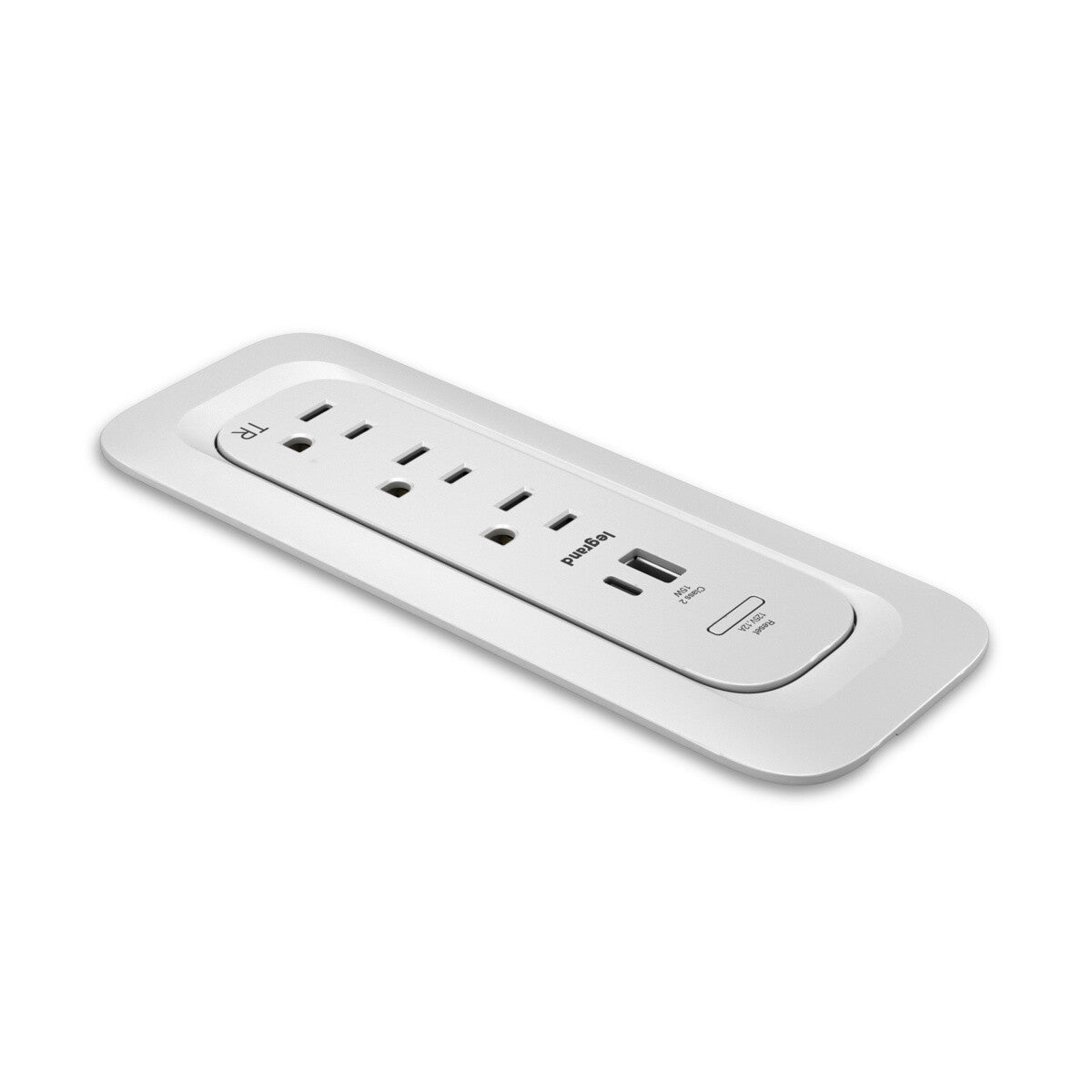WIREMOLD MDCF3-WH power extension 0.91 m 3 AC outlet(s) Indoor Grey
