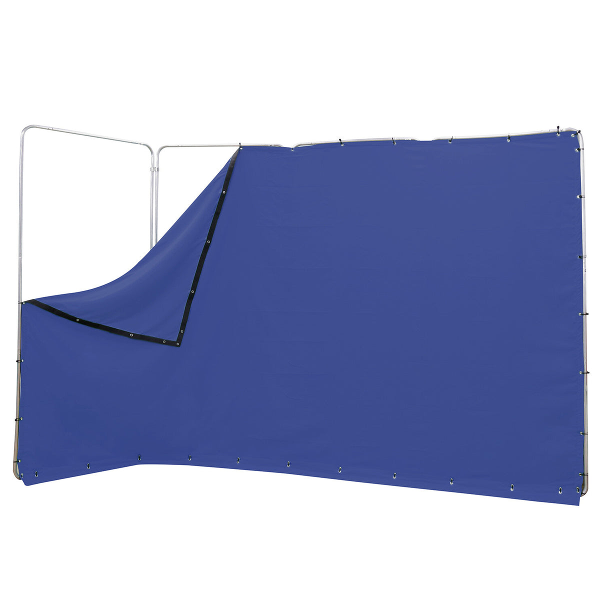 ikan BD-13F-BLU photo backdrop Aluminium, Polyester Monochromatic Blue