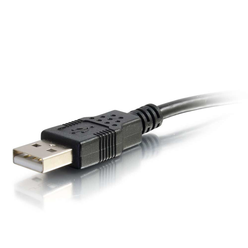C2G 52119 USB cable 0.15 m USB2.0-A Black