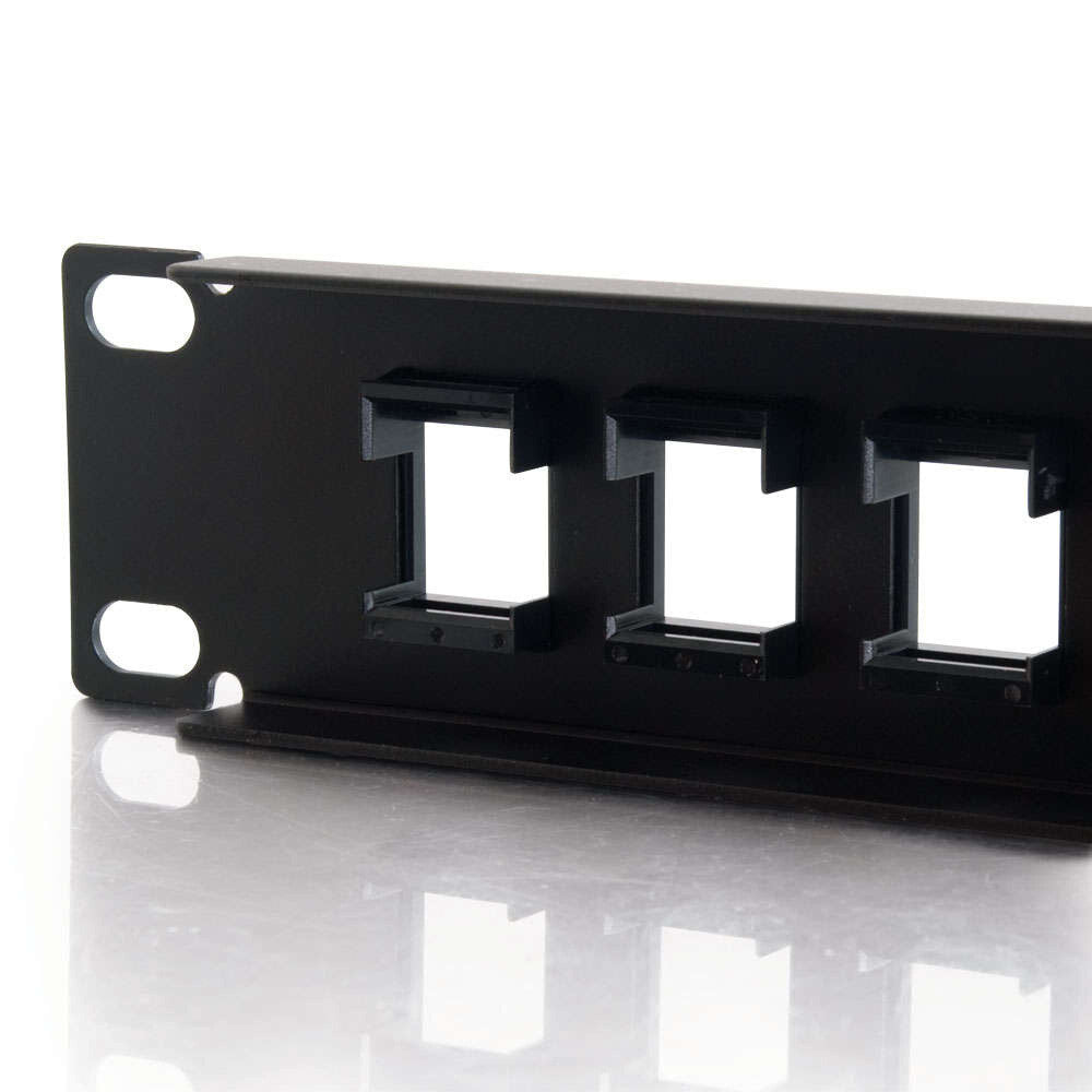 C2G 16-Port Blank Keystone/Multimedia Patch Panel