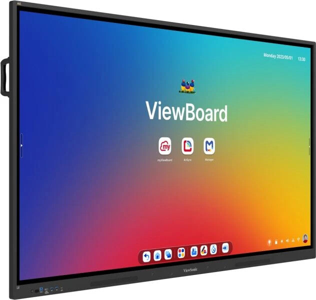 Viewsonic IFP7534 interactive whiteboard 190.5 cm (75") 3840 x 2160 pixels Touchscreen Black