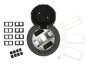 WIREMOLD 6AT2PGY outlet box No Grey