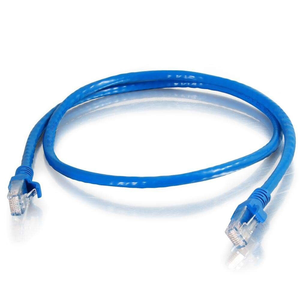 C2G 100ft (30.5m) Cat6 Snagless UTP Unshielded Ethernet Network Patch Cable - Blue