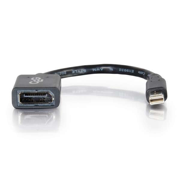 C2G 54303 DisplayPort cable 1.55 m Mini DisplayPort Black