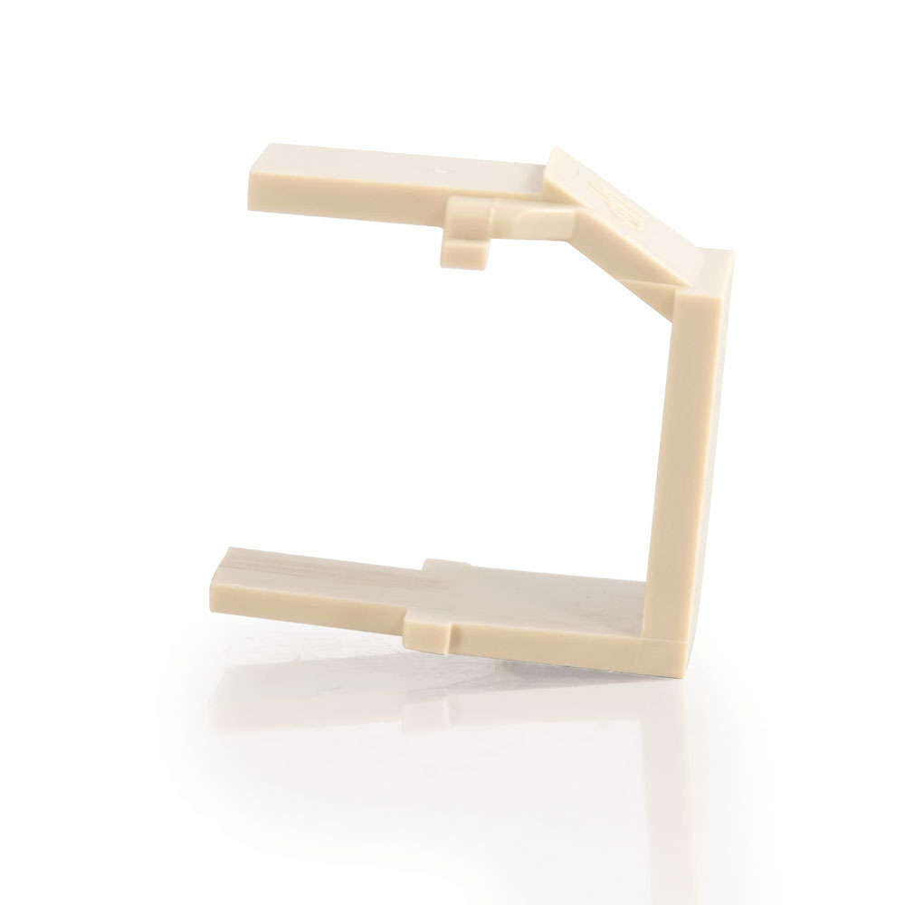 C2G Snap-In Blank Keystone Insert Module - Ivory