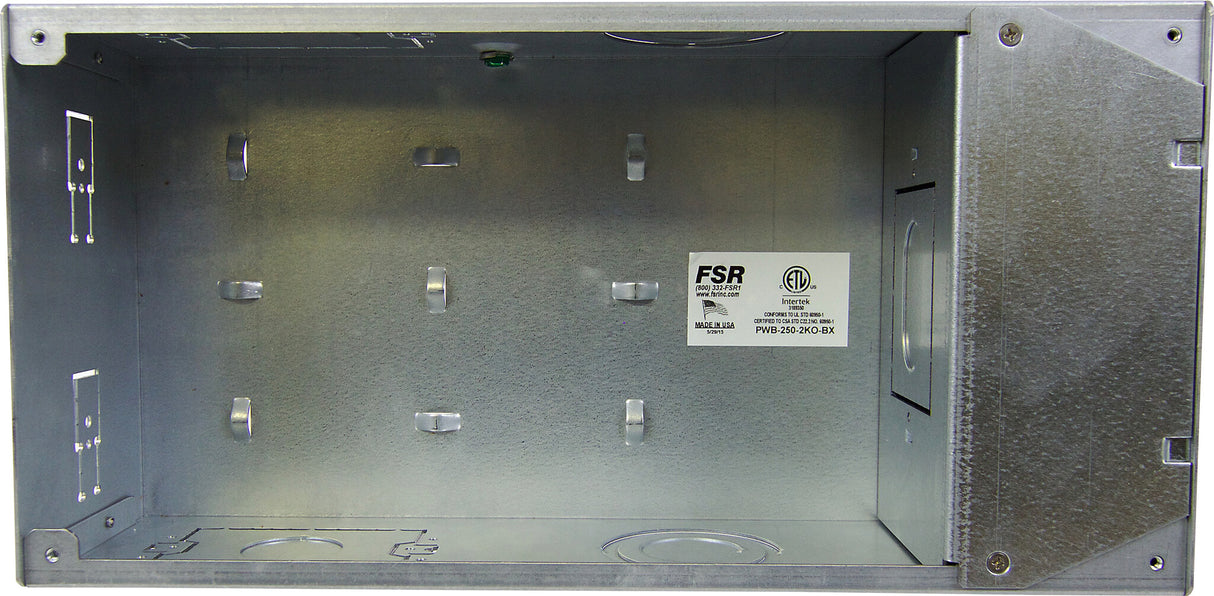 FSR PWB-250-2KO-BX Outlet box