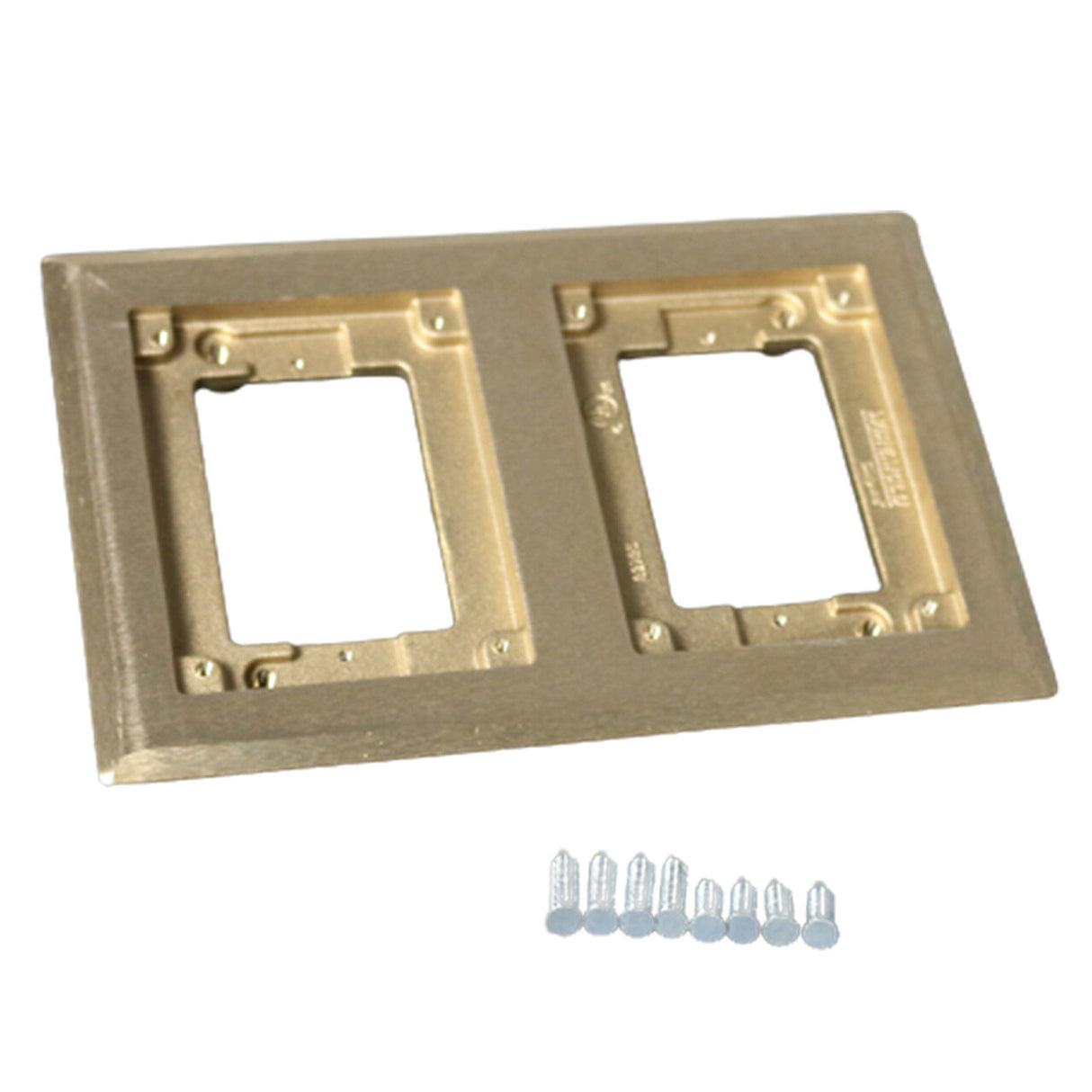 WIREMOLD 827C wall plate/switch cover Brass