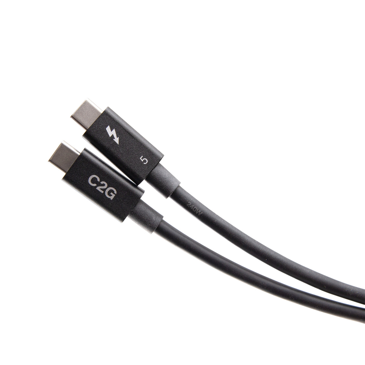 C2G 1.6ft (.5m) ThunderboltTM 5 USB-C® Cable (80Gbps)
