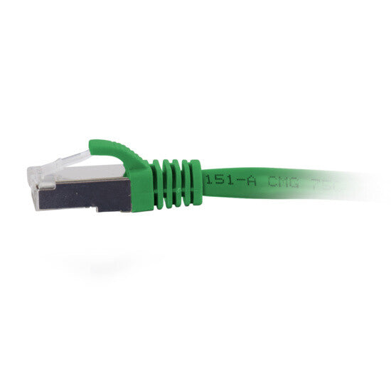 C2G 7ft Cat6a networking cable Green 2.1 m S/FTP (S-STP)