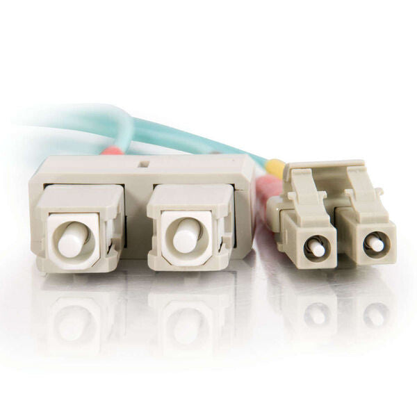 C2G 18m, LC - SC InfiniBand/fibre optic cable Blue