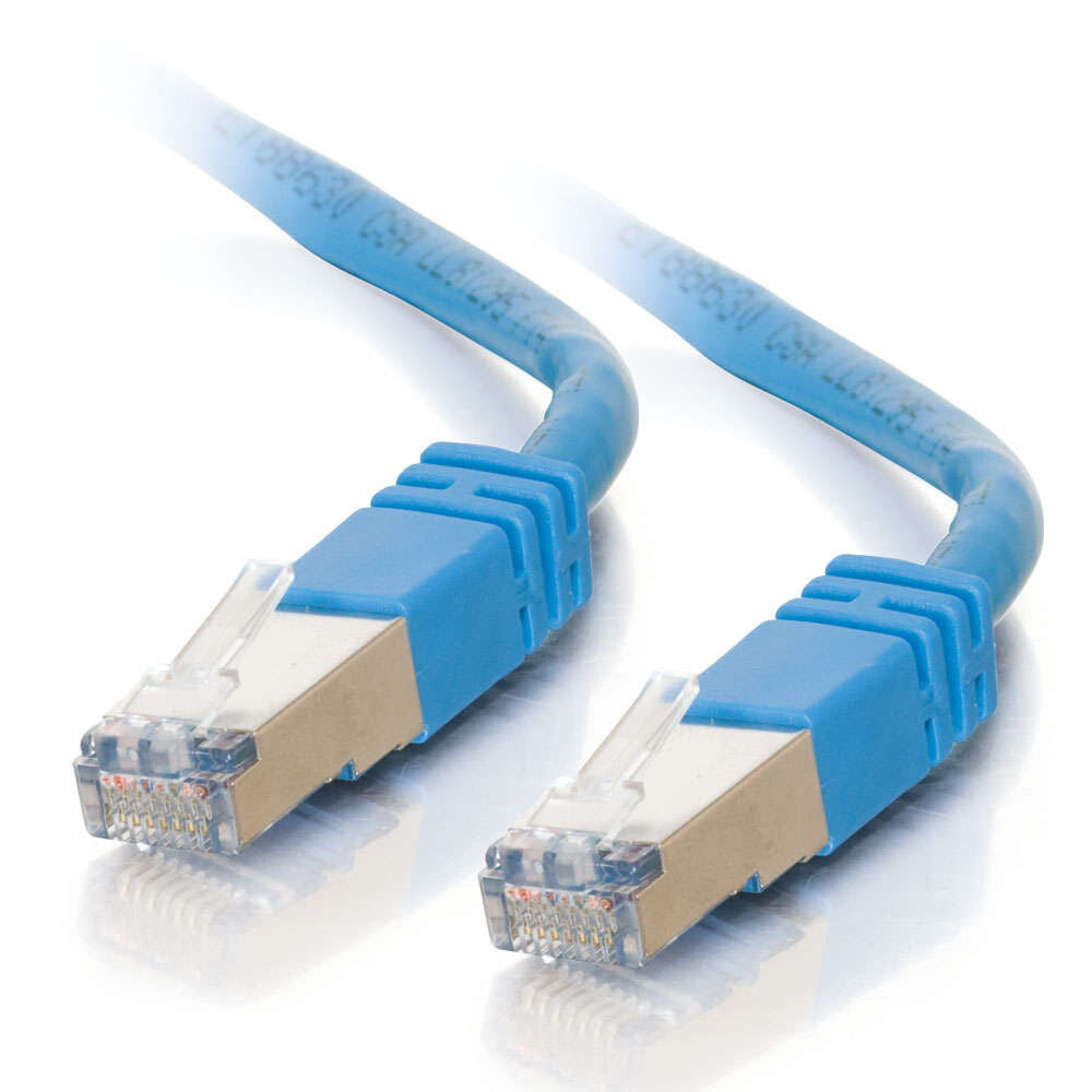 C2G Cat5E, 75ft networking cable Blue 22.86 m