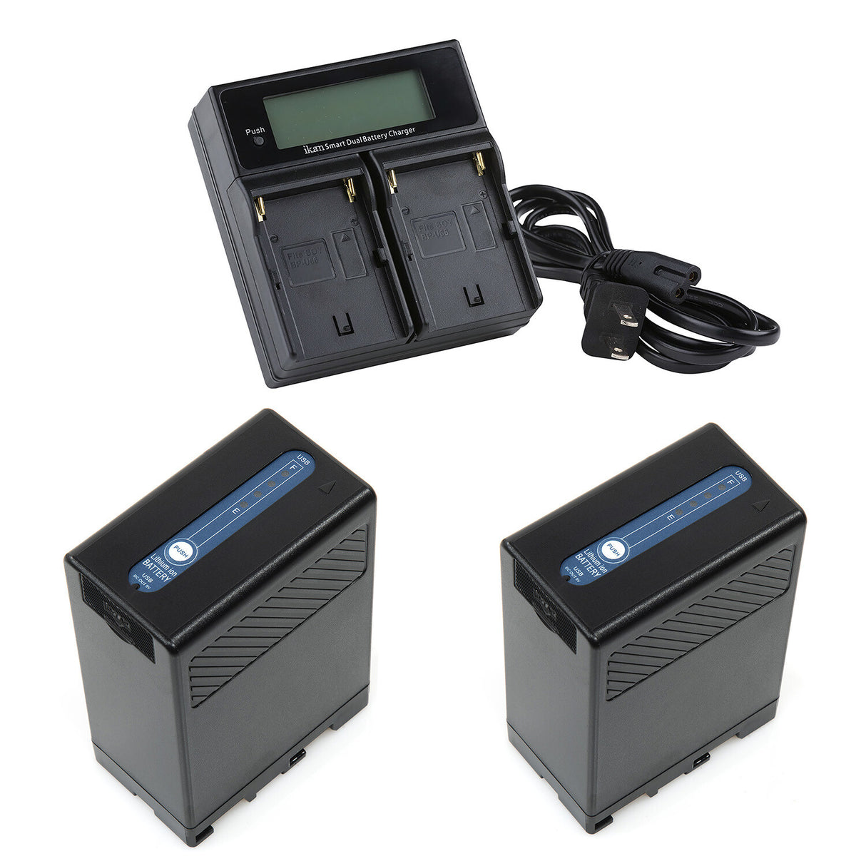 ikan DV-DUAL-U68 battery charger Digital camera battery AC