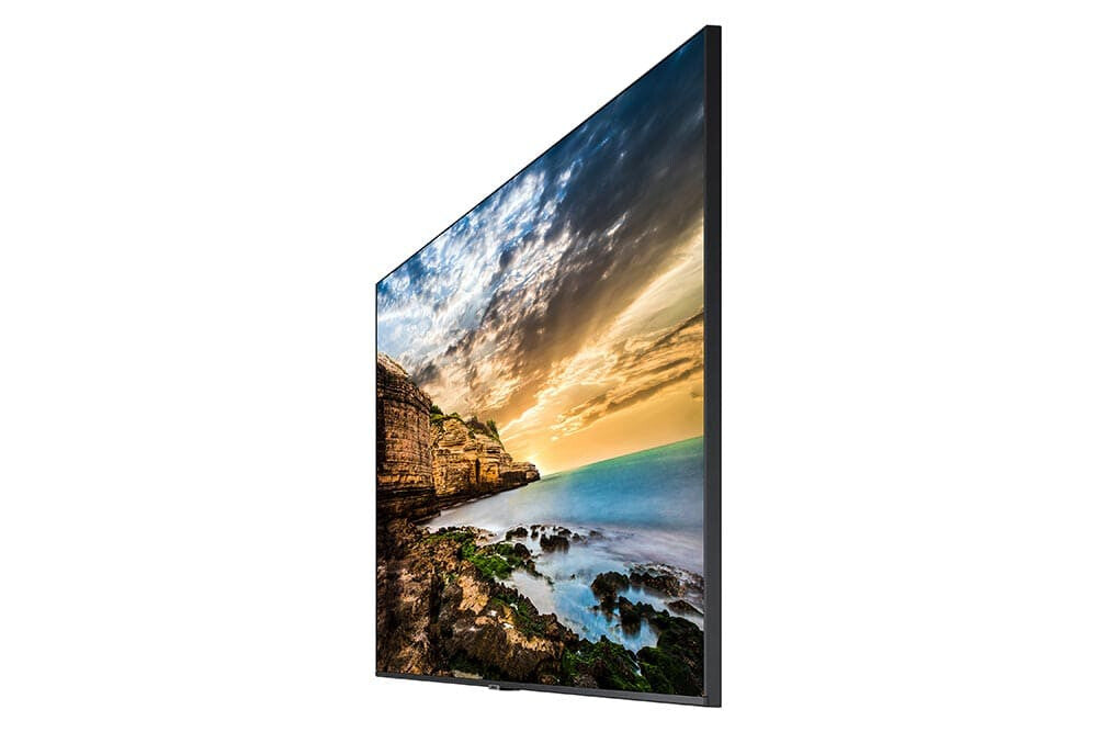 Samsung LH75QETEPGCXGO Signage Display 190.5 cm (75") LED 300 cd/m² 4K Ultra HD Black Built-in processor Tizen 4.0