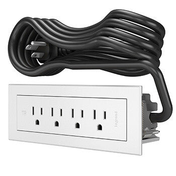 WIREMOLD RD4RWH10 socket-outlet Type B White