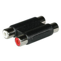 C2G Stereo Audio Coupler F / F 2x RCA F Black