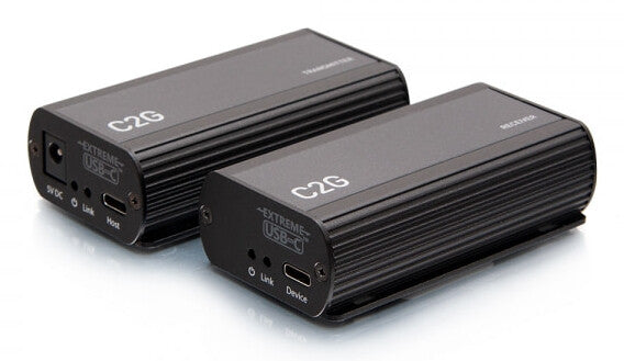 C2G 1-Port USB-C® Extender Transmitter to Receiver Kit - USB 3.2 Gen 1 (5Gbps)
