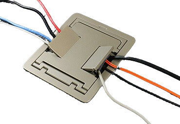 WIREMOLD RFB-2-SSRT socket-outlet Brass