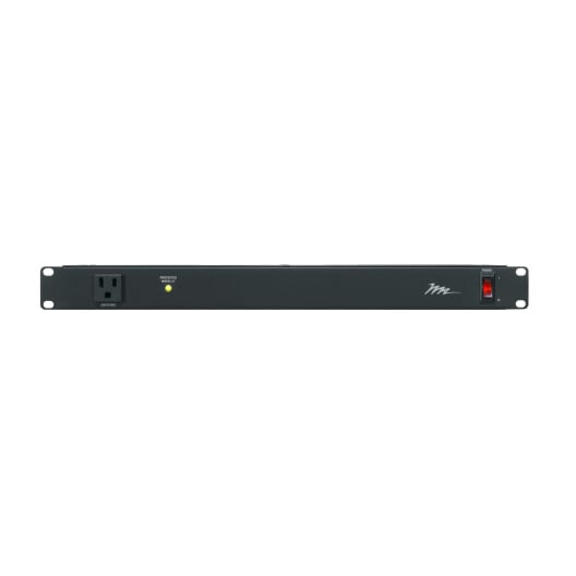 Middle Atlantic Products PWR-9-RP power distribution unit (PDU) 9 AC outlet(s) 1U Black
