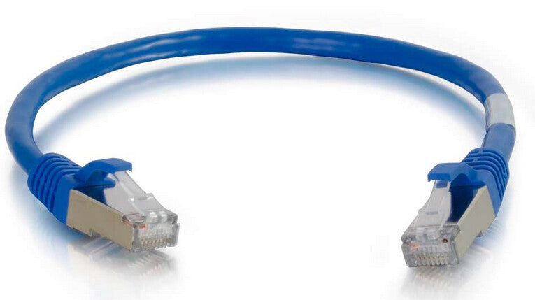 C2G 25ft. Cat6 RJ-45 networking cable Blue 7.62 m S/FTP (S-STP)