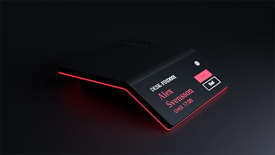 Humly BOOKING DEVICE (5 PCS) 8.79 cm (3.46") LCD Wi-Fi 4 (802.11n) Black Acrylonitrile butadiene styrene (ABS) Bluetooth